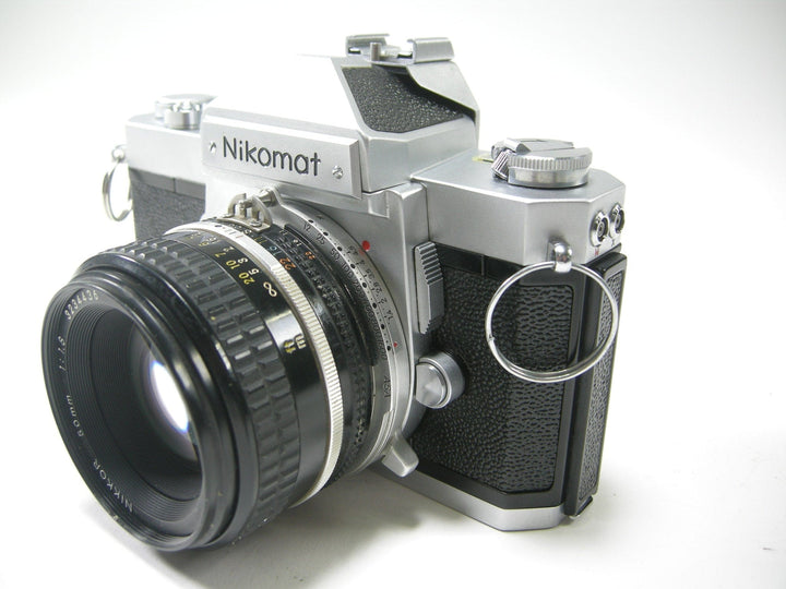 Nikon Nikomat 35mm SLR Camer w/50mm f1.8 35mm Film Cameras - 35mm SLR Cameras Nikon 3168311