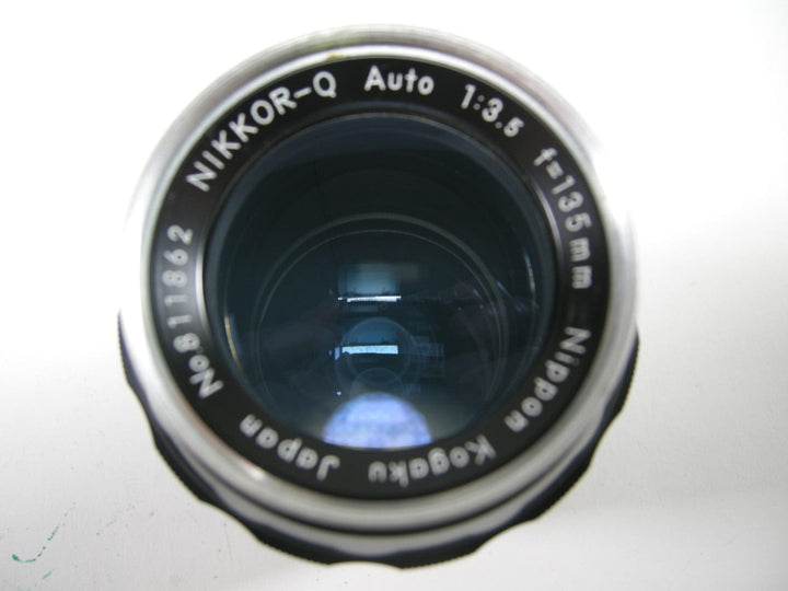 Nikon-Q Auto 135mm f3.5 Nippon Kogaku lens Lenses Small Format - Nikon F Mount Lenses Manual Focus Nikon 811862