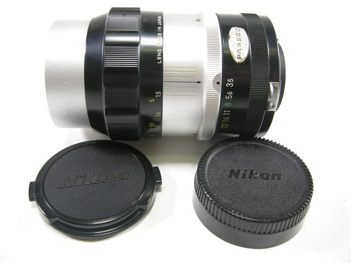 Nikon-Q Auto 135mm f3.5 Nippon Kogaku lens Lenses Small Format - Nikon F Mount Lenses Manual Focus Nikon 811862