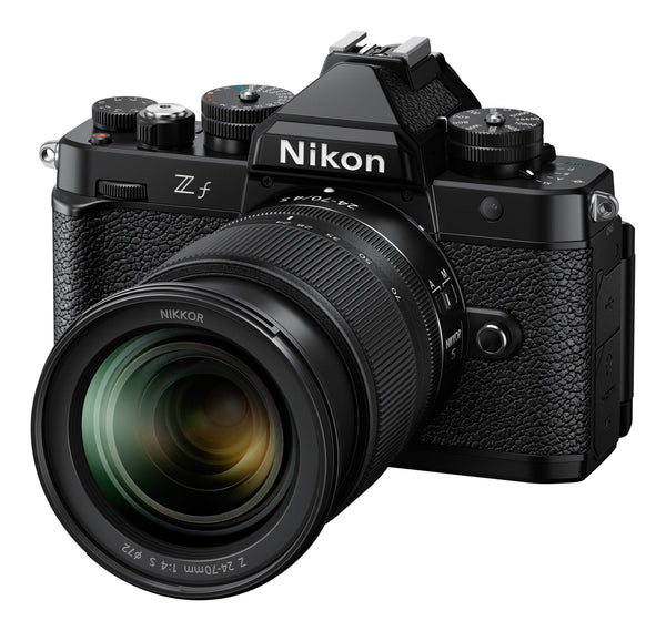 Nikon Z f FX-format Mirrorless Camera Body w/ NIKKOR Z 24-70mm f/4 S Digital Cameras - Digital Mirrorless Cameras Nikon NIK1772