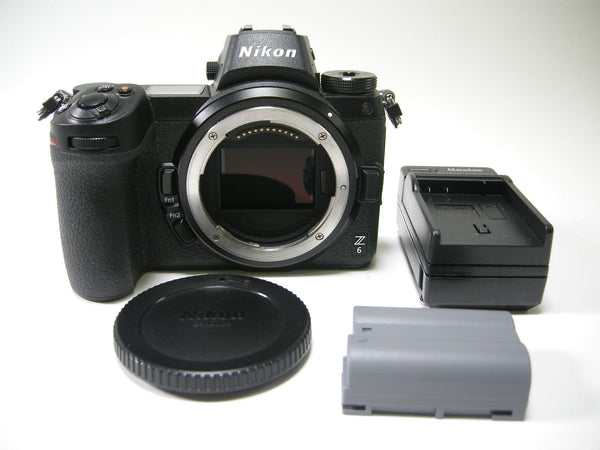 Nikon Z6 24.5mp Mirrorless Digital Camera body only Shutter Ct. 7,495 Digital Cameras - Digital Mirrorless Cameras Nikon 3011912