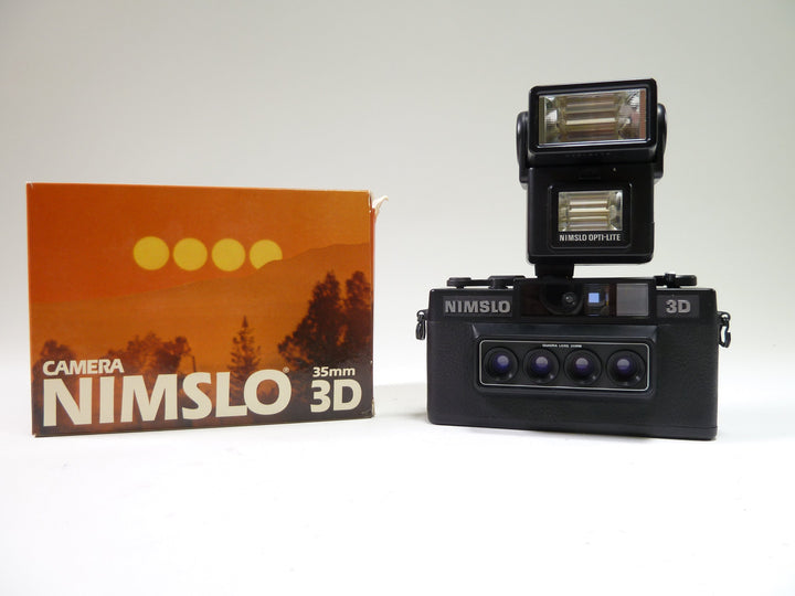 Nimslo 35mm 3D Film Camera with Flash 35mm Film Cameras - 35mm Specialty Cameras Nimslo 218310036