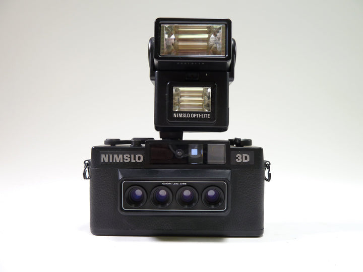 Nimslo 35mm 3D Film Camera with Flash 35mm Film Cameras - 35mm Specialty Cameras Nimslo 218310036