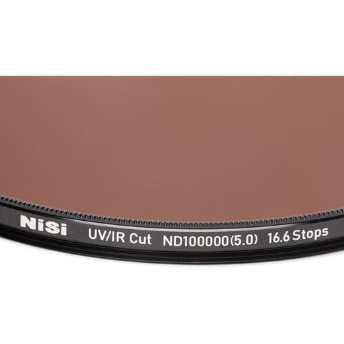 NiSi 82mm Solar Filter Pro Nano UV/IR Cut ND100000(5.0) 16.6 Stops with 82-72mm Step Ring Filters and Accessories Nisi NISINIR-ND5.0-82