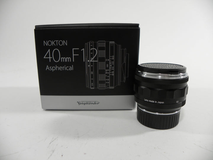 Nokton 40mm f1.2 VM Mount Voigalander Lens Lenses Small Format - Leica M Mount Lenses Nokton 07153095A