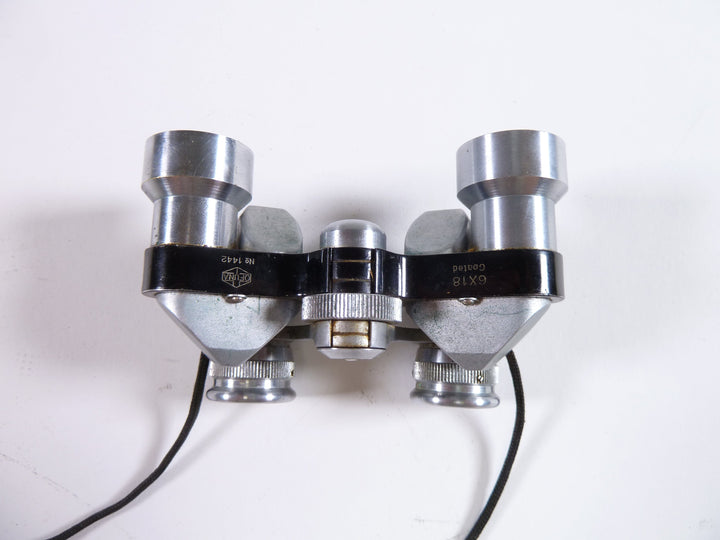 Ofura 6x18 Mini Binoculars Silver Binoculars, Spotting Scopes and Accessories Ofura 1442