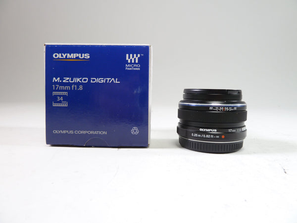 Olympus 17mm f/1.8 M. Zuiko Digital for  Micro 4/3 Lenses Small Format - Micro 43 Mount Lenses Olympus ABTA22371