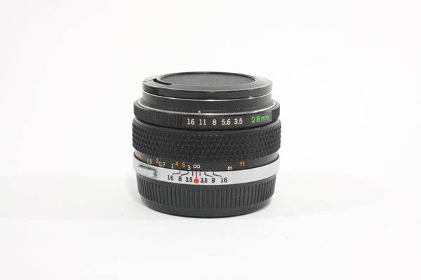 Olympus 28mm F3.5 OM Mount Lens Lenses Small Format - Olympus OM MF Mount Lenses Olympus 144637