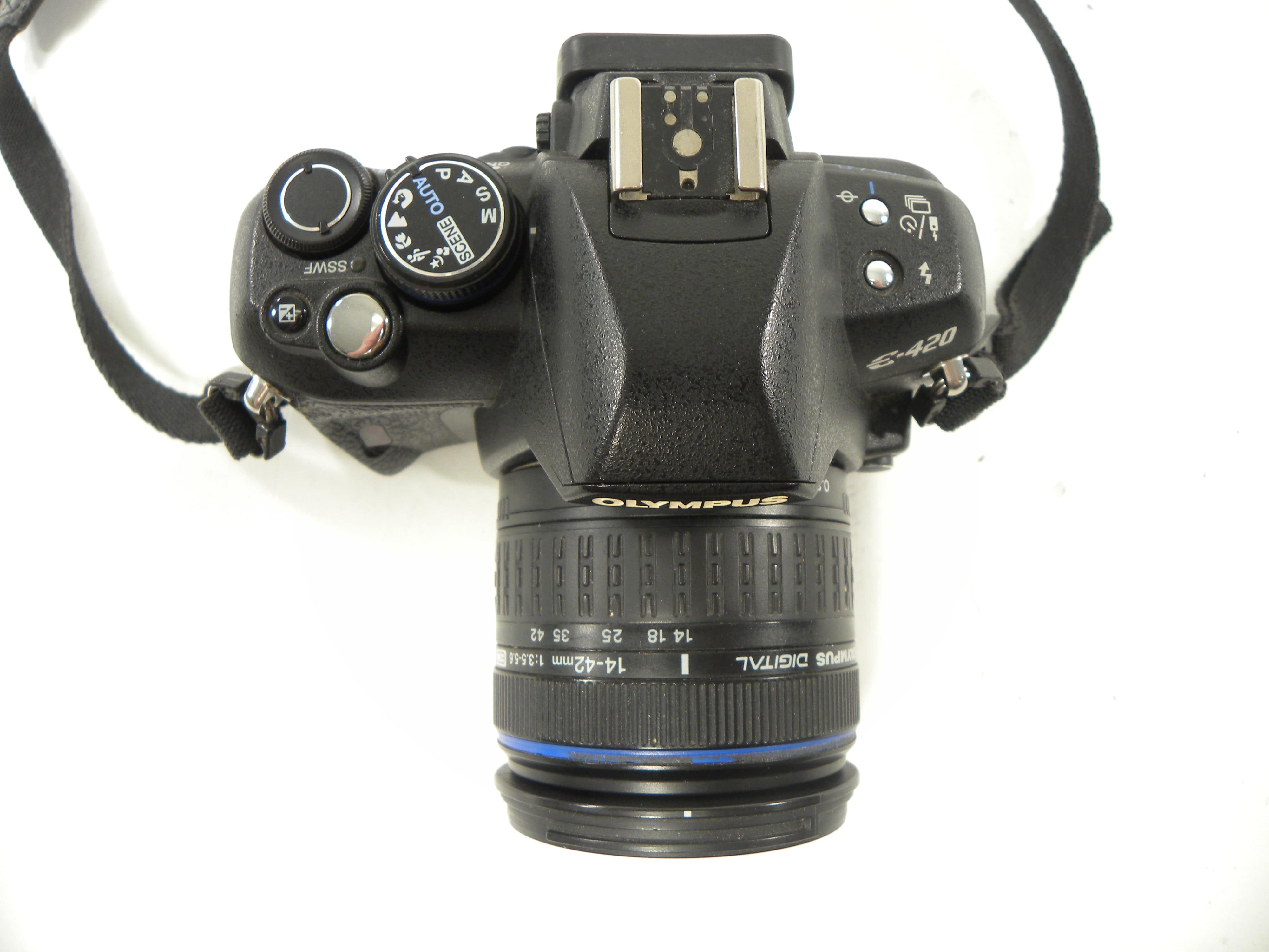 OLYMPUS E-420、 ZUIKO DIGITAL 14-42mm レンズセット 【公式通販】
