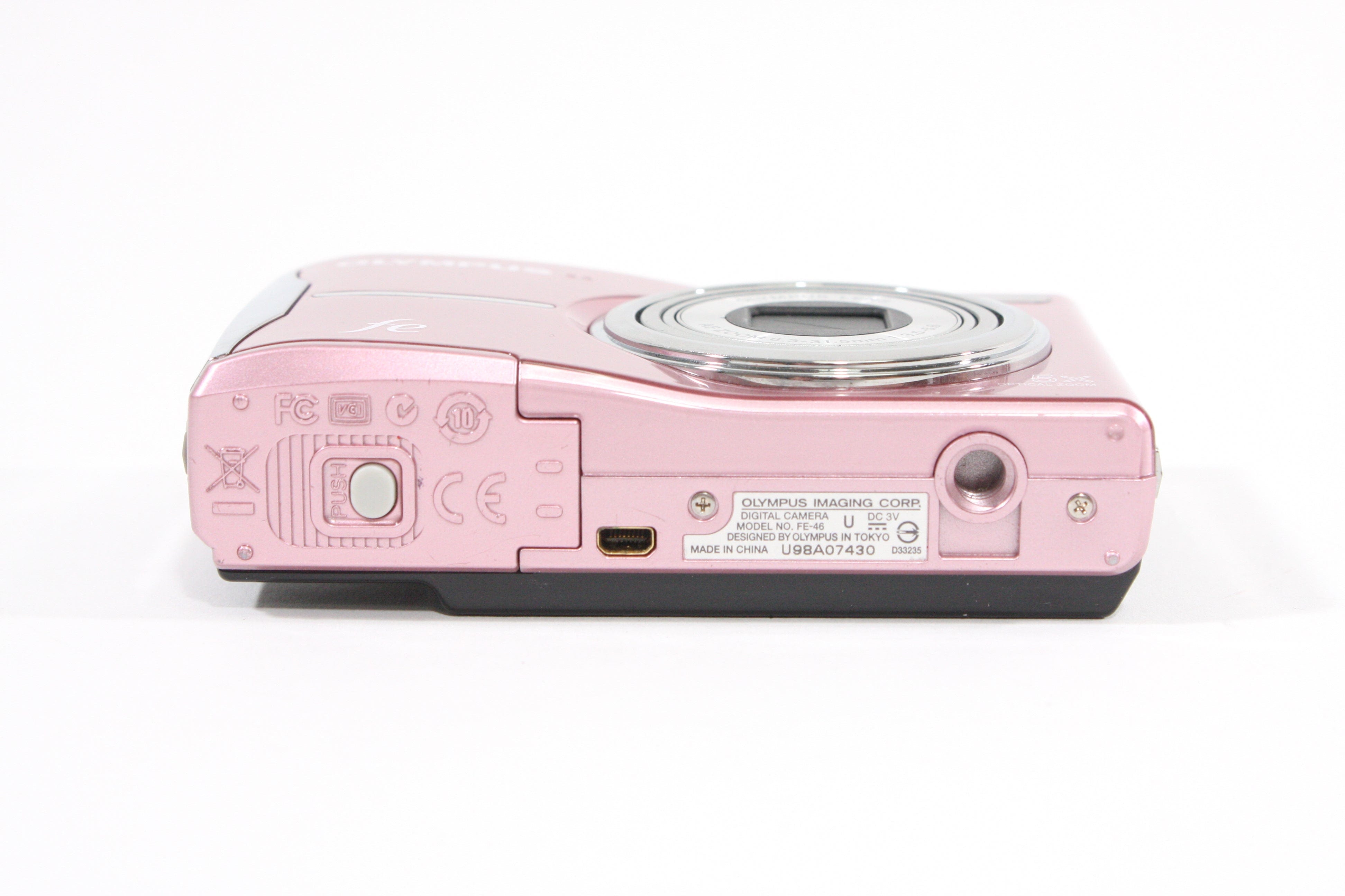 Olympus FE-46 Digital Camera 12MP - Pink – Camera Exchange