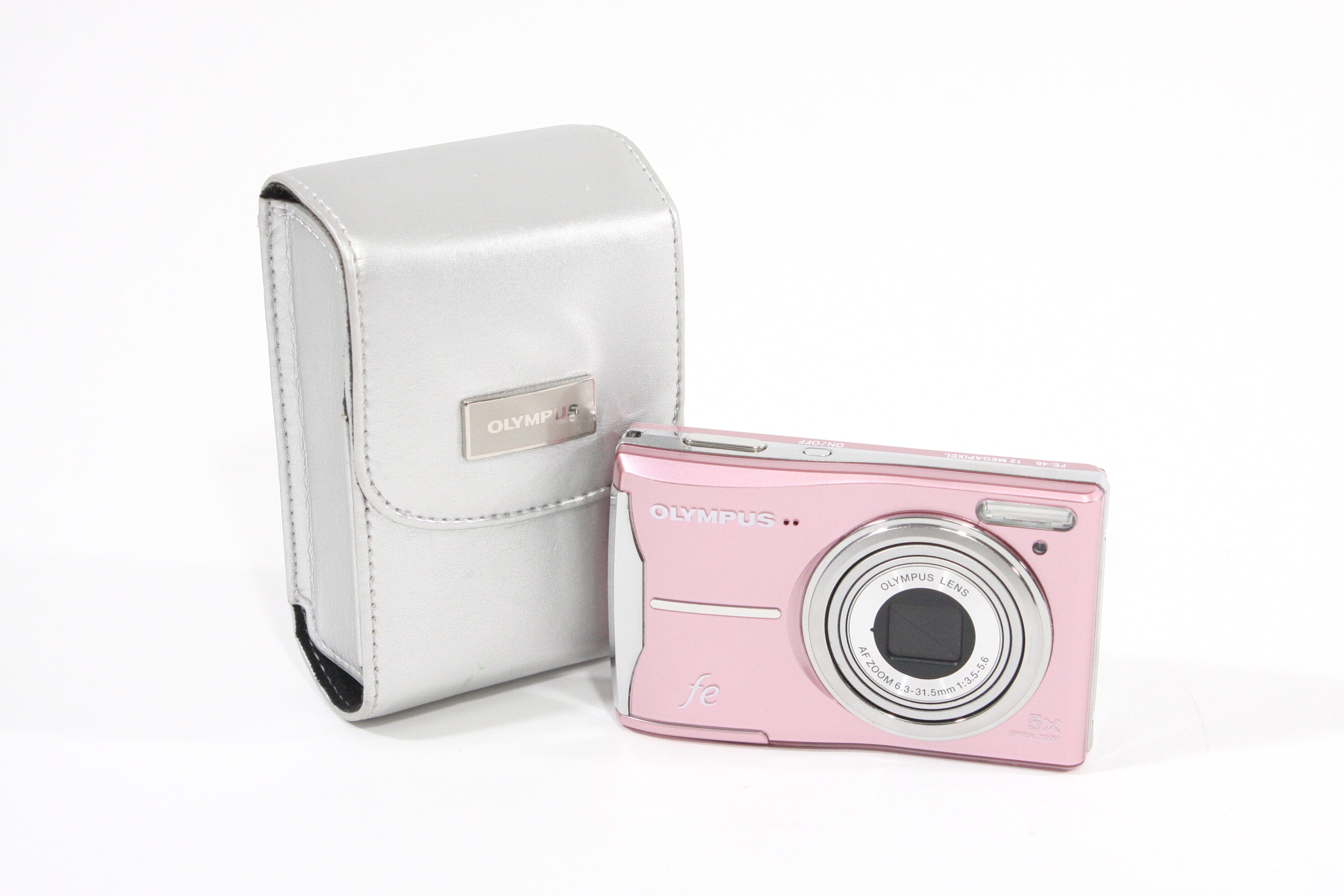Olympus FE-46 Digital Camera 12MP - Pink – Camera Exchange