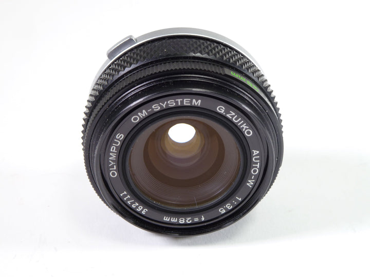 Olympus G Zuiko 28mm OM System F2.8 Auto-W Lenses Small Format - Olympus OM MF Mount Lenses Olympus 362711
