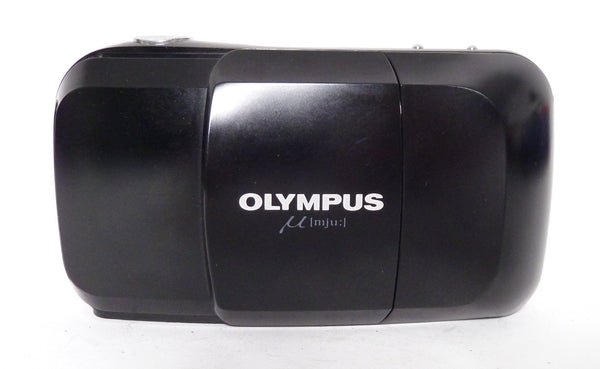 Olympus mju Black with 35mm f3.5 Lens 35mm Film Cameras - 35mm Point and Shoot Cameras Olympus 5877622