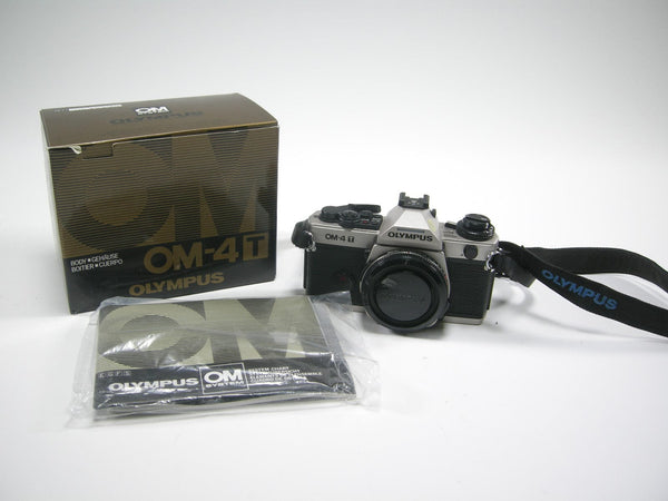 Olympus OM-4 T Silver Titan 35mm SLR camera Body Only 35mm Film Cameras - 35mm SLR Cameras Olympus 1160050