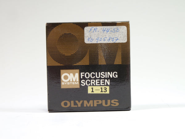 Olympus OM System Focusing Screen 1-12 Focusing Screens 35mm or Smaller Olympus 905827