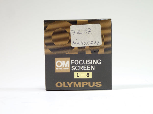 Olympus OM System Focusing Screen 1-8 Focusing Screens 35mm or Smaller Olympus 905727
