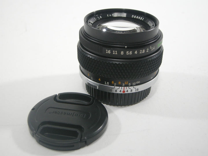 Olympus OM-System G. Zuiko Auto-S 50mm f1.4 Lenses Small Format - Olympus OM MF Mount Lenses Olympus 564481