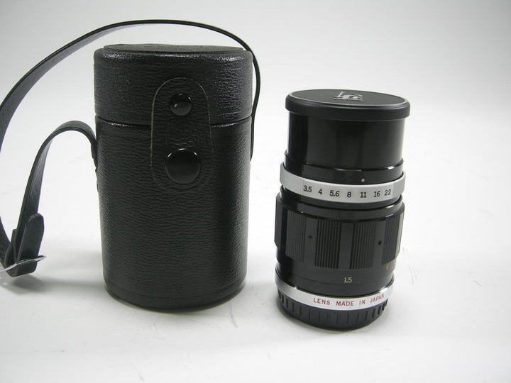 Olympus Pen F E. Zuiko Auto-T 100mm f3.5 Lenses Small Format - Olympus Pen F Mount Lenses Olympus 224282