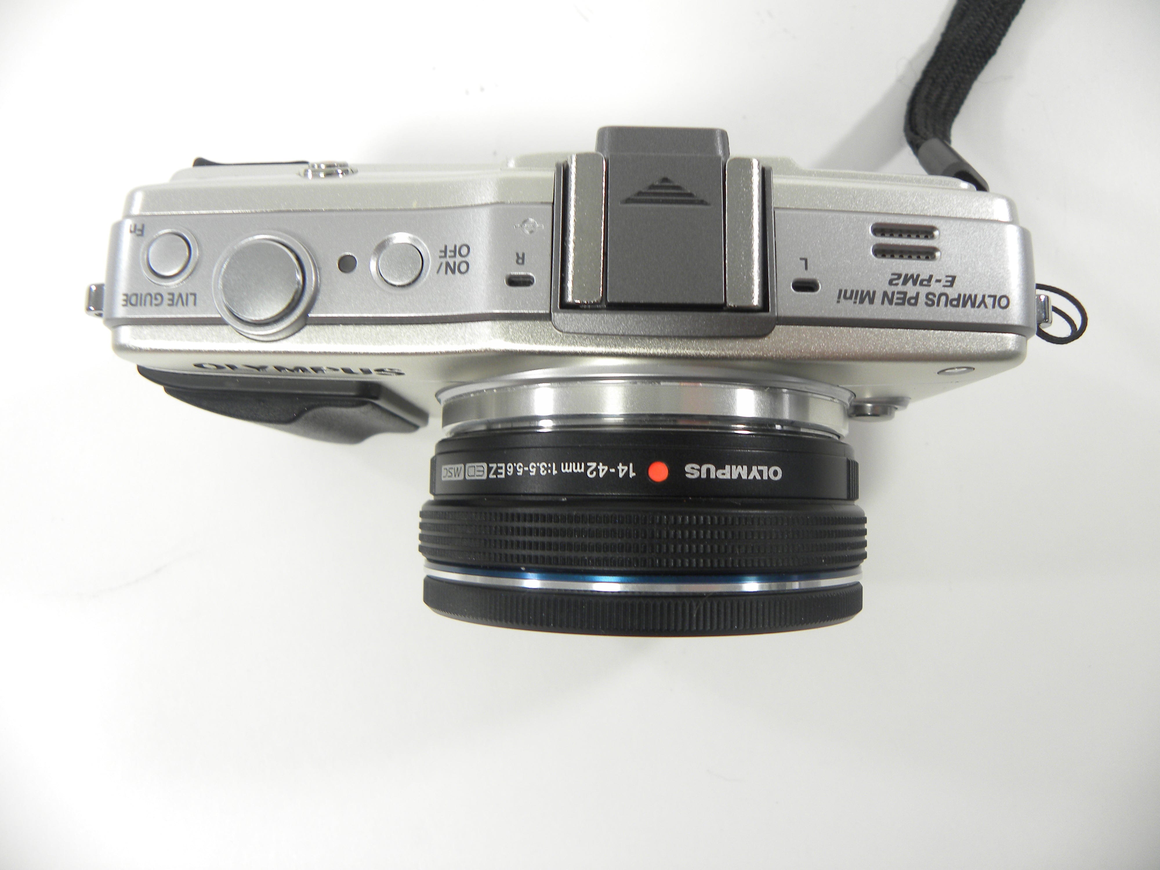 Olympus Pen Mini E-PM2 16.5mp Digital Mirrorless w/M. Zuiko 14