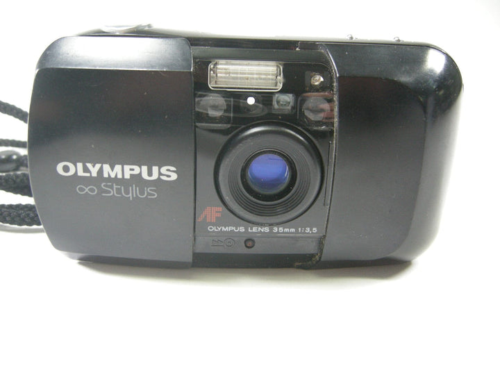 Olympus Stylus 35mm film camera (Black) 35mm Film Cameras - 35mm Point and Shoot Cameras Olympus 1097934