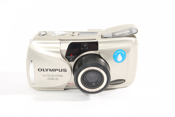 Olympus Stylus Epic Zoom 80 Film Camera 35mm Film Cameras - 35mm Point and Shoot Cameras Olympus 1791036