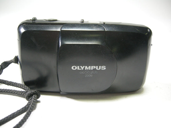 Olympus Stylus Zoom 35mm camera (Black) 35mm Film Cameras - 35mm Point and Shoot Cameras Olympus 6152198