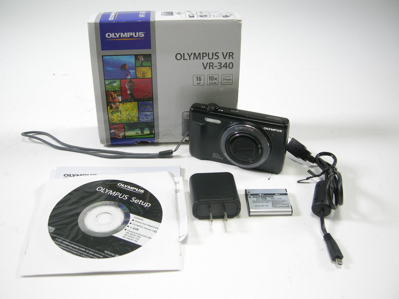 Olympus VR-340 16mp Digital Camera – Camera Exchange