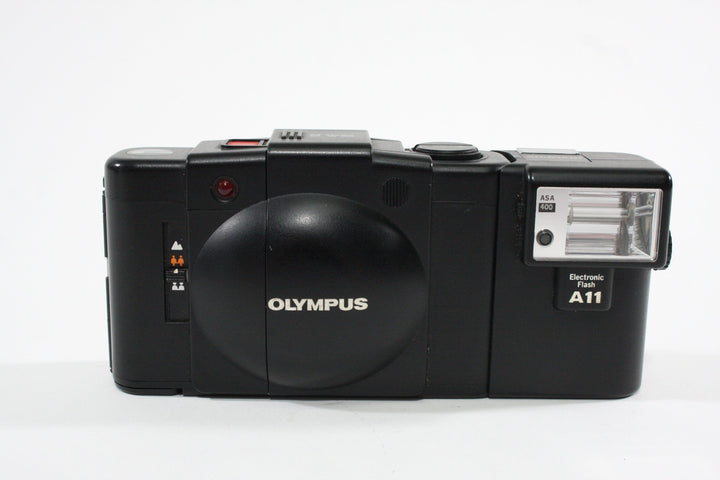 Olympus XA-2 with A11 Flash 35mm Film Cameras - 35mm Point and Shoot Cameras Olympus 2323610