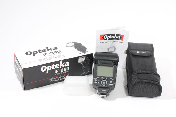 Opteka IF-980 Speedlight TTL Flash for Nikon AF Flash Units and Accessories - Shoe Mount Flash Units Opteka 901892