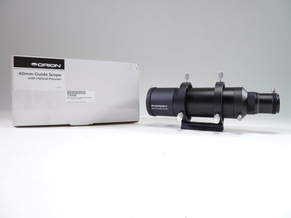 Orion 60mm Guide Scope with Helical Focuser Telescopes and Accessories Orion 92231115