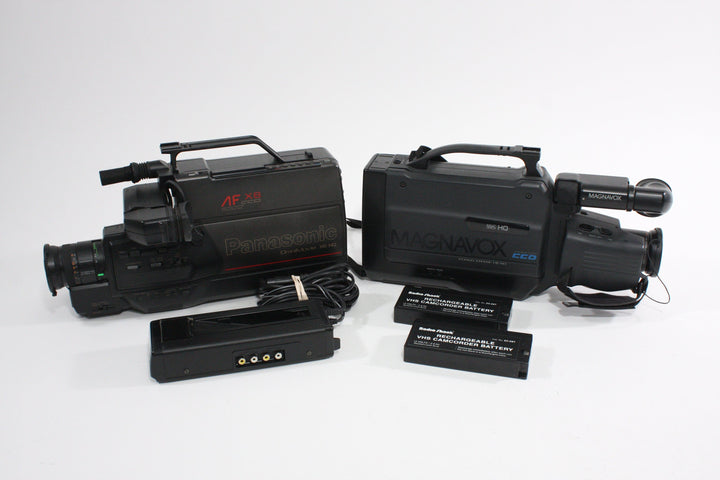 Panasonic AFX8 & Magnavox CVN320 VHS Camcorders Video Equipment - Video Camera Panasonic 22632209-L8WA18158