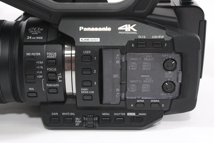 Panasonic AG-UX180 4K Professional Camcorder Video Equipment - Video Camera Panasonic F9TRA0164