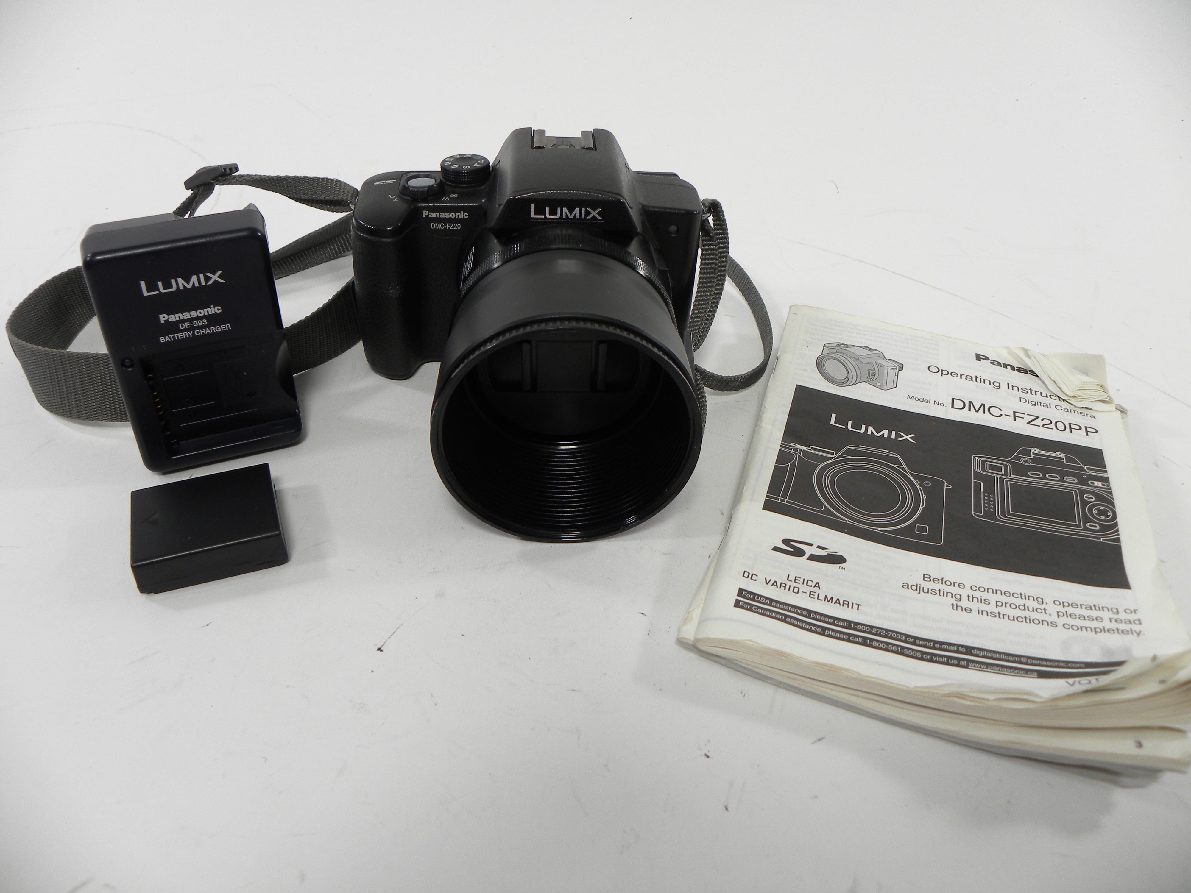 Panasonic DMC-FZ20 Lumix 5mp Digital Camera – Camera Exchange
