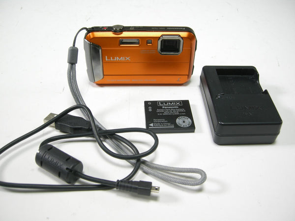 Panasonic DMC-TS25 12.1mp Digital Camera Waterproof (Orange) Digital Cameras - Digital Point and Shoot Cameras Panasonic WL4DA001712