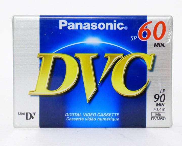 Panasonic DVC Mini DV Video Cassette 60 Minute Video Equipment - Video Tape Panasonic PANMINIDV
