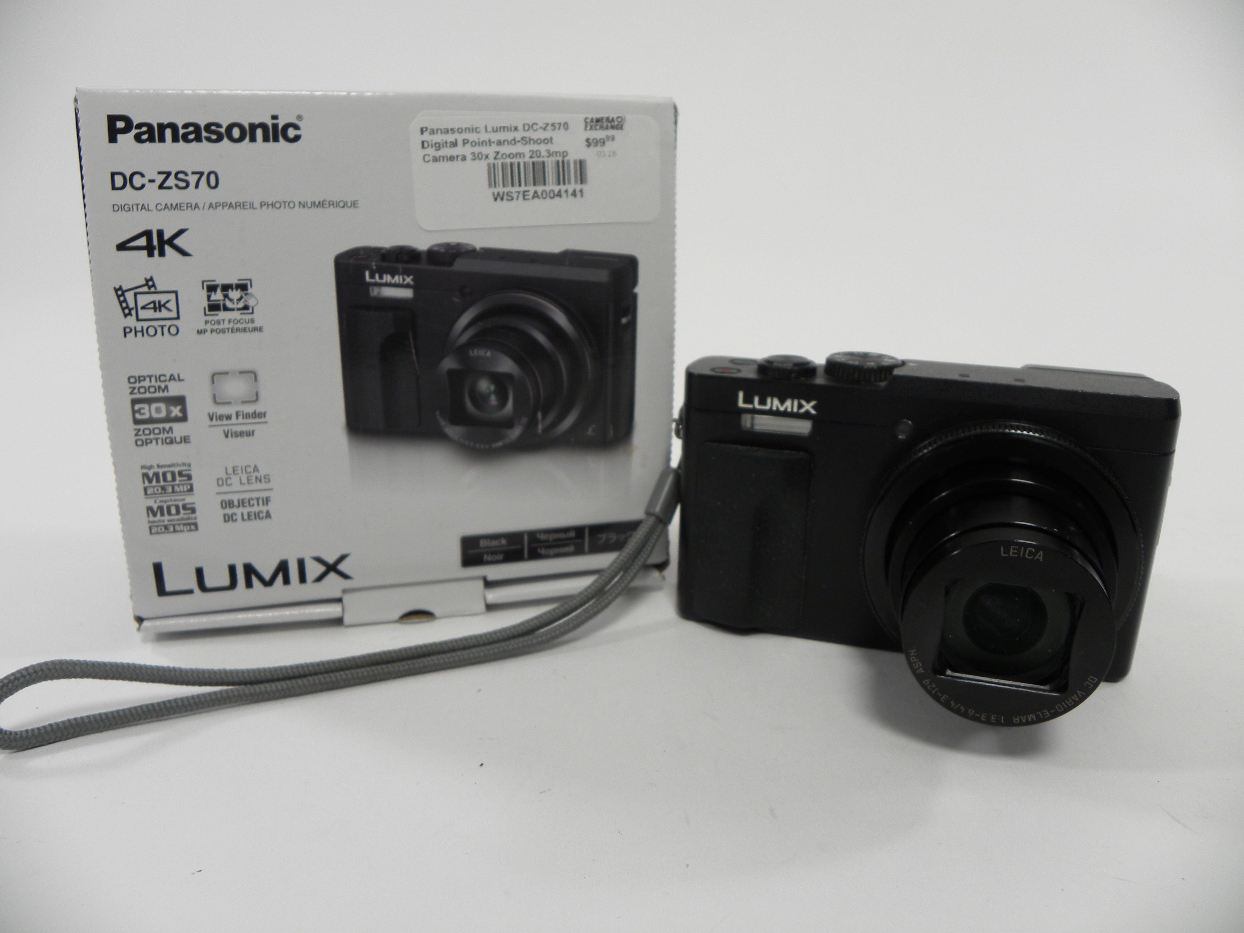 Panasonic Lumix DC-Z570 Digital Point-and-Shoot Camera 30x Zoom