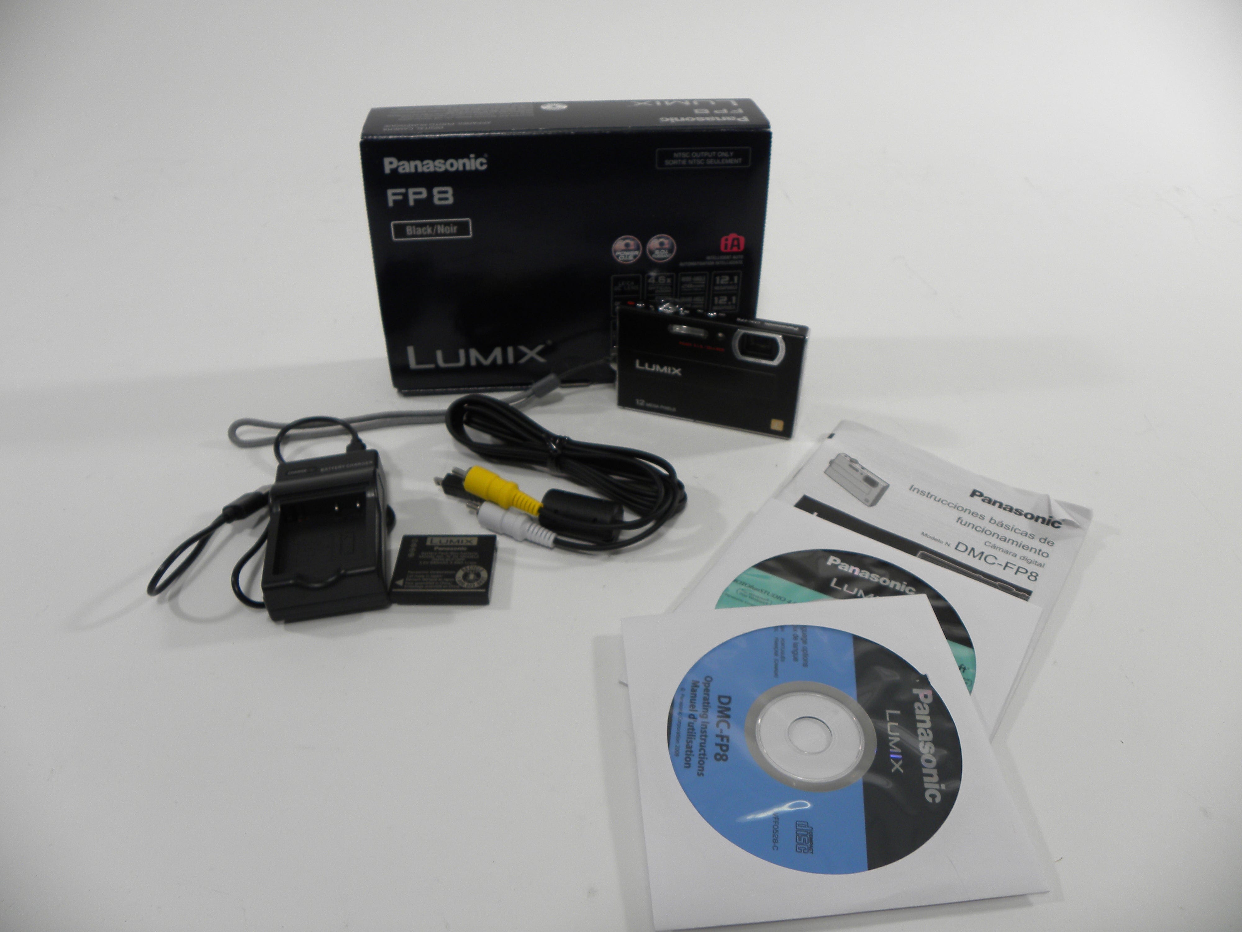 Panasonic Lumix DMC-FP8 12mp Digital Camera – Camera Exchange