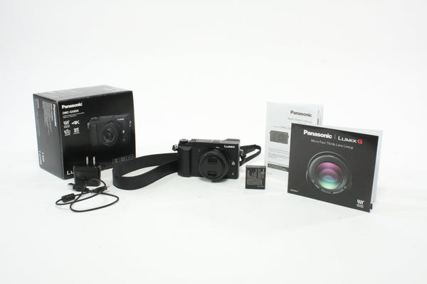 Panasonic Lumix DMC-GX85K Mirrorless Camera w/ 12-32mm f/3.5-5.6 G Vario Asph Mega OIS Micro 4/3 Lens, with a Shutter Count of 2,805. Digital Cameras - Digital Mirrorless Cameras Panasonic WG65B010243