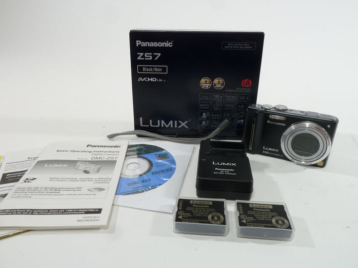 Panasonic Lumix DMC-ZS7 12.7mp Digital Camera w/GPS Digital Cameras - Digital Point and Shoot Cameras Panasonic B004241