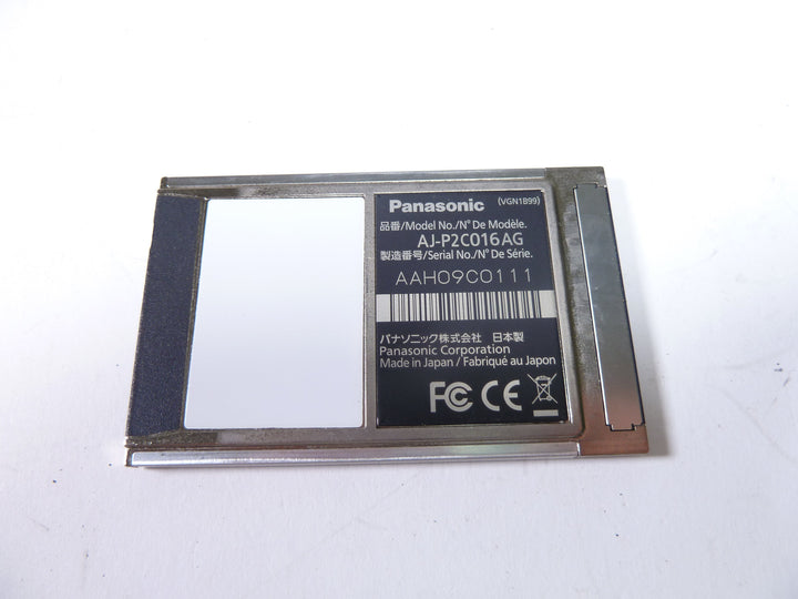 Panasonic P2 A Series 16GB Memory Card Memory Cards Panasonic AAH09C0111