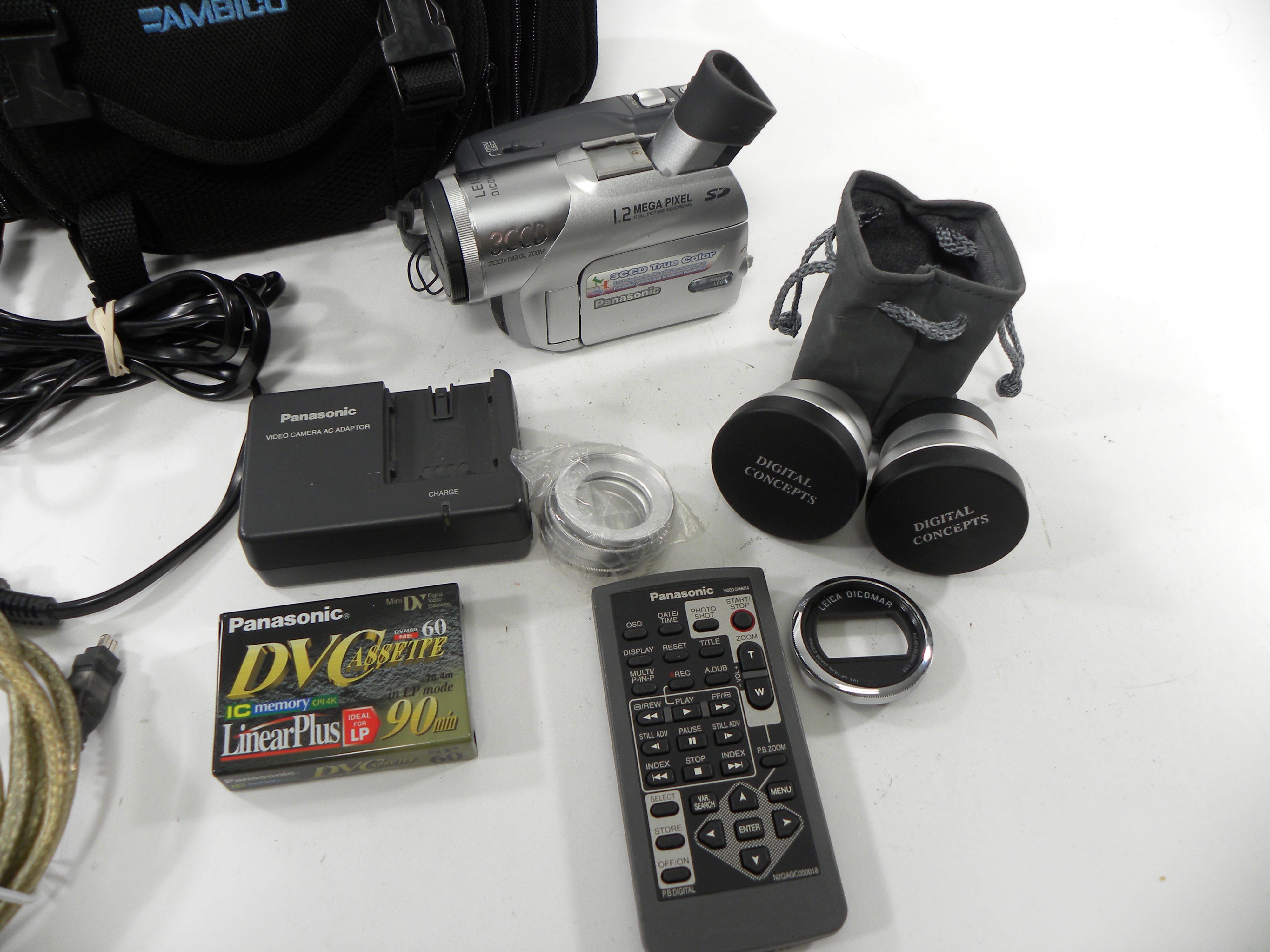 Panasonic PV-GS120 MiniDV Camcorder – Camera Exchange