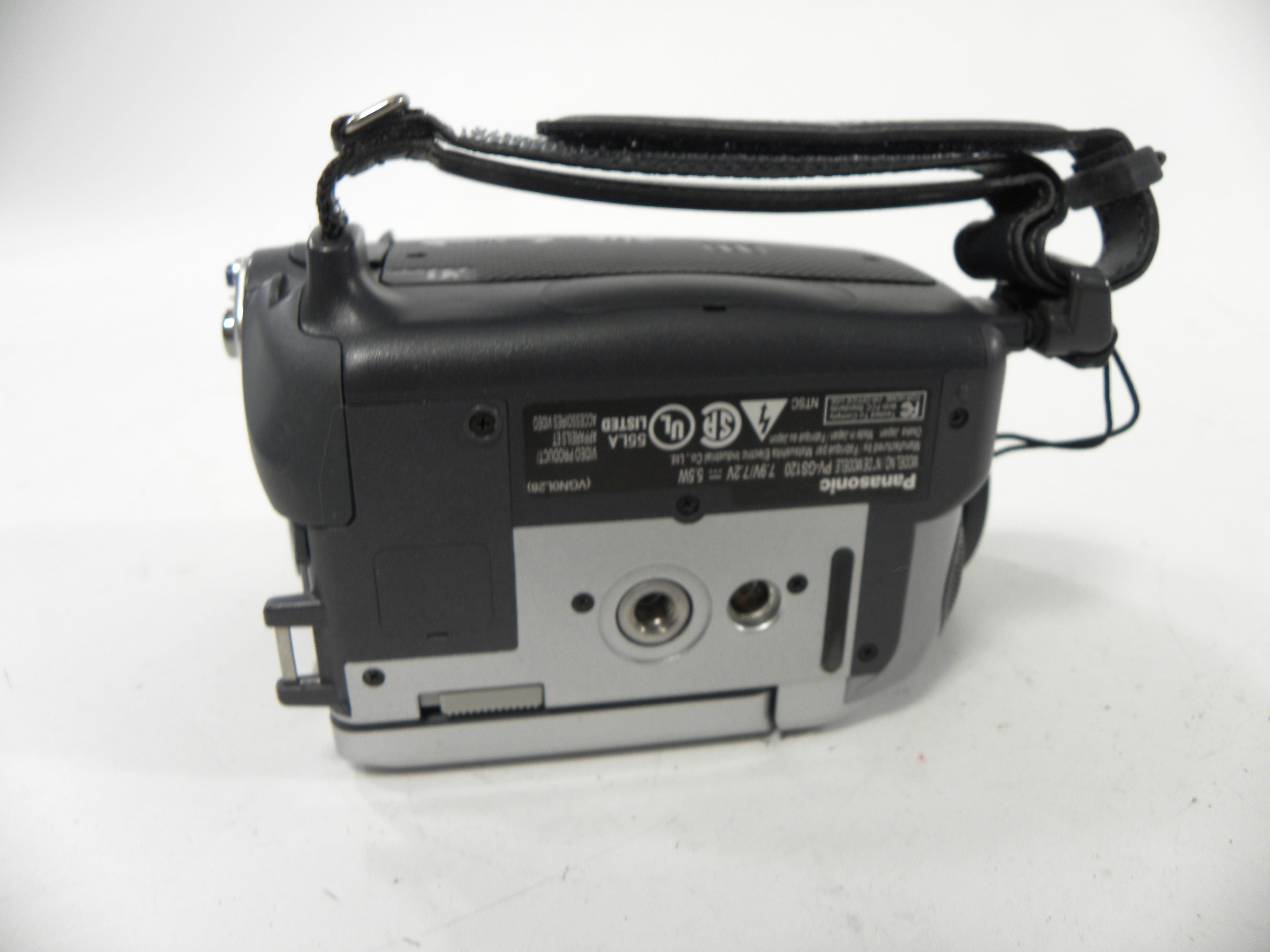 Panasonic PV-GS120 MiniDV Camcorder – Camera Exchange Panasonic PV-GS120 MiniDV Camcorder – Camera Exchange