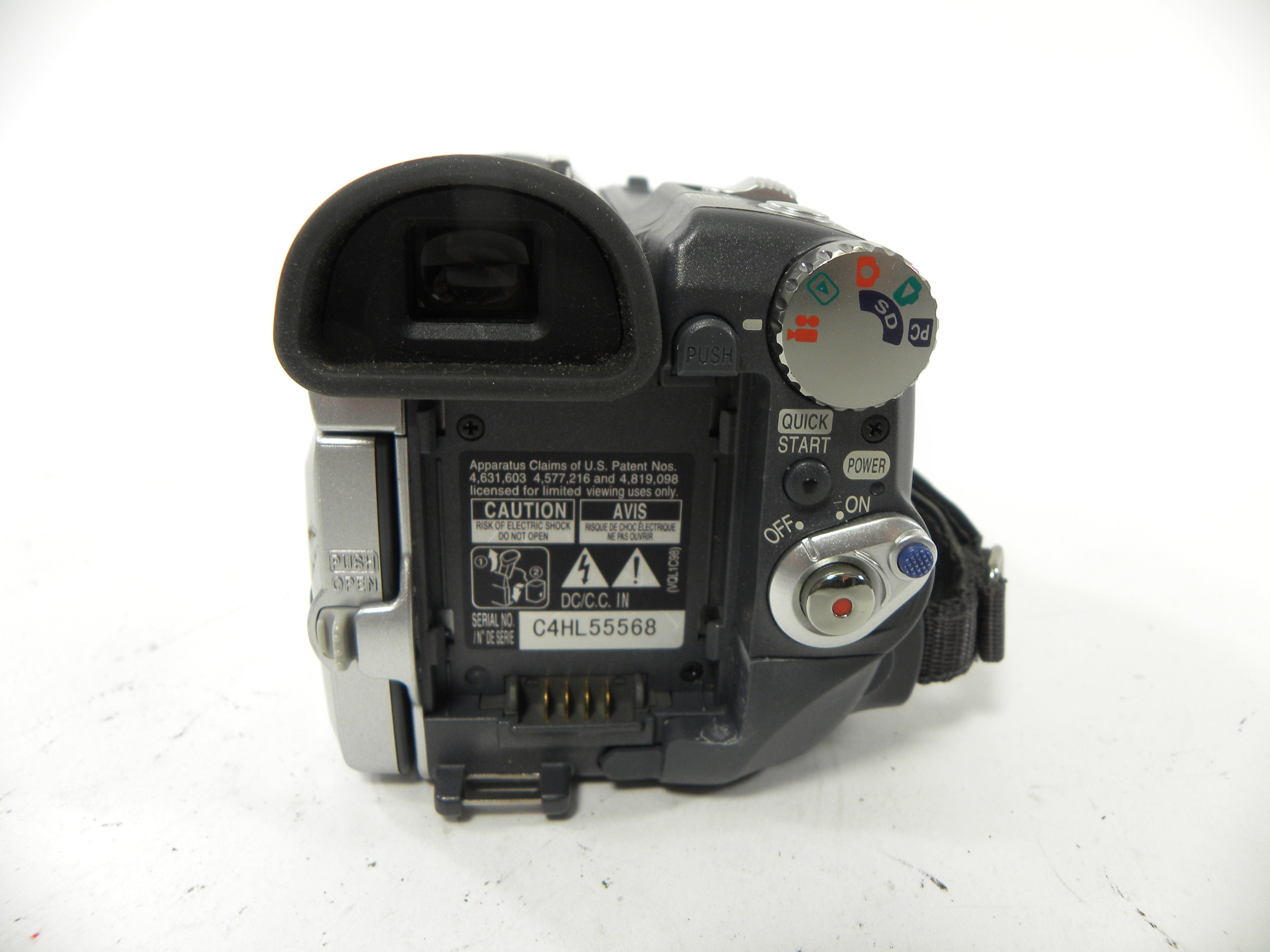 Panasonic PV-GS120 MiniDV Camcorder – Camera Exchange Panasonic PV-GS120 MiniDV Camcorder – Camera Exchange