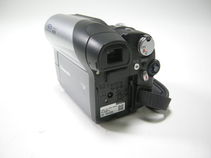 Best Buy: Panasonic MiniDV Digital Camcorder Black/Silver PV-GS90