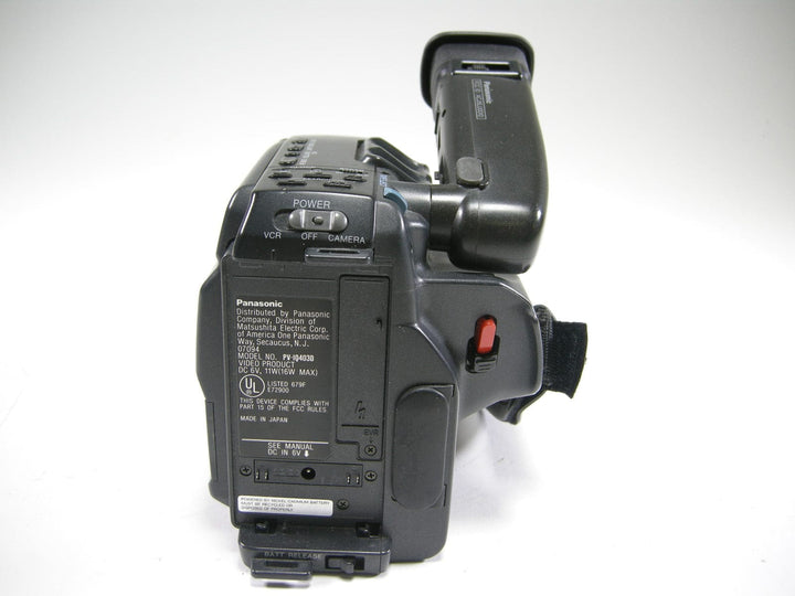 Panasonic PV-IQ403 VHSc Camcorder Video Equipment - Video Camera Panasonic 137417074