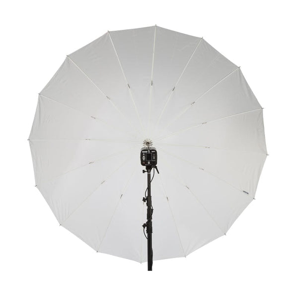 Paul C Buff 73inch Soft Silver PLM Umbrella w/ White Diffusion Fabric Studio Lighting and Equipment - Light Modifiers (Umbrellas, Soft Boxes, Reflectors etc.) PaulCBuff 0815231036
