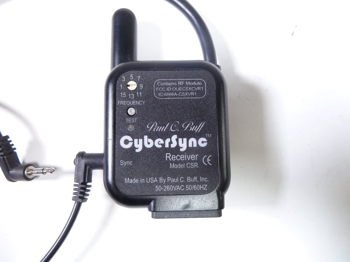 Paul C Buff Cybersync Receiver Model CSR with Cable Flash Units and Accessories - Flash Accessories PaulCBuff 111023433