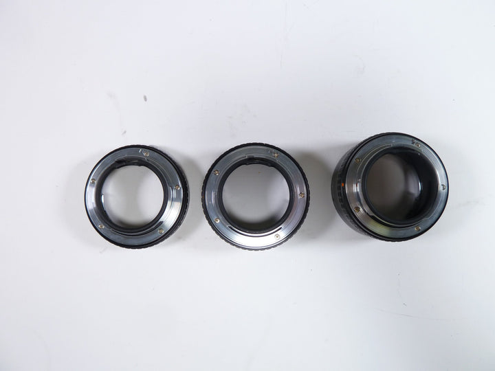 Pentax 1,2,3 Extension Tube Set Lens Adapters and Extenders Pentax 0217241218