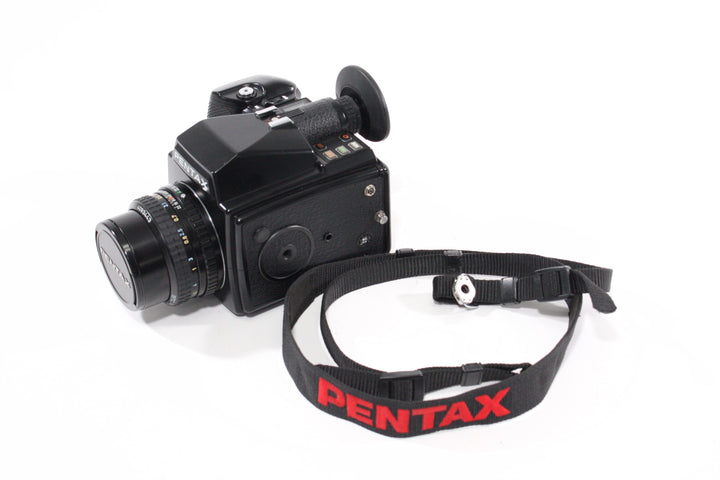 Pentax 645 with Pentax-A 645 75mm Strap – Camera Exchange