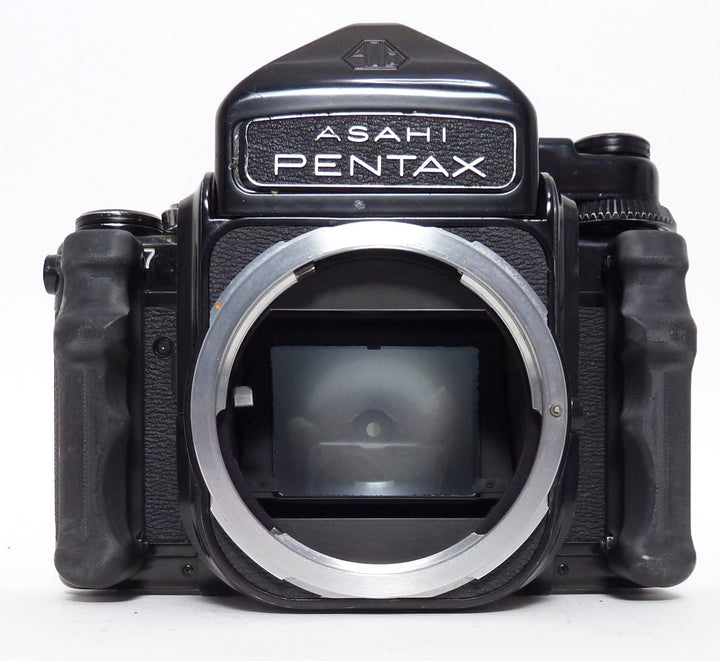 Pentax 6x7 MLU with Aftermarket Grips Medium Format Equipment - Medium Format Cameras - Medium Format 6x7 Cameras Pentax 4061279